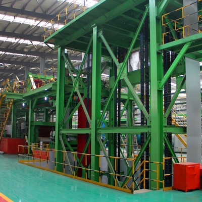 خط پوشش رنگی فولاد کربنی برای فلز فولاد تخت 150000 T/Y