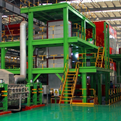 خط پوشش رنگی فولاد کربنی برای فلز فولاد تخت 150000 T/Y