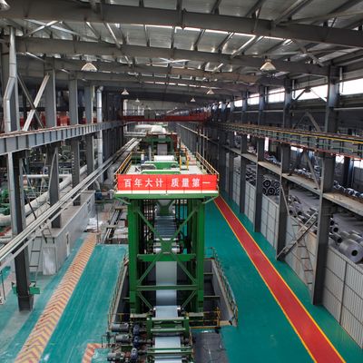 تجهیزات خط گالوانیزه گرم افقی GALVA 550mm 180000TPY