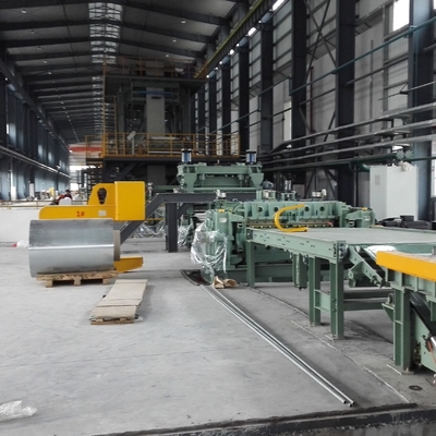 500mm-1250mm آلومینیوم کویل پوشش خط تولید کنندگان رول فویل آلومینیوم